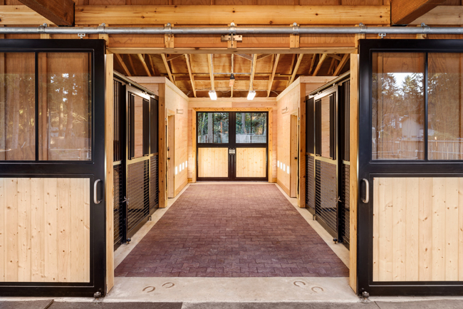 A Two Stall Barn Designed With The Horse In Mind Stable Style