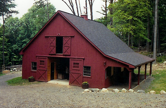 6 Beautiful Red Horse Barns Stable Style