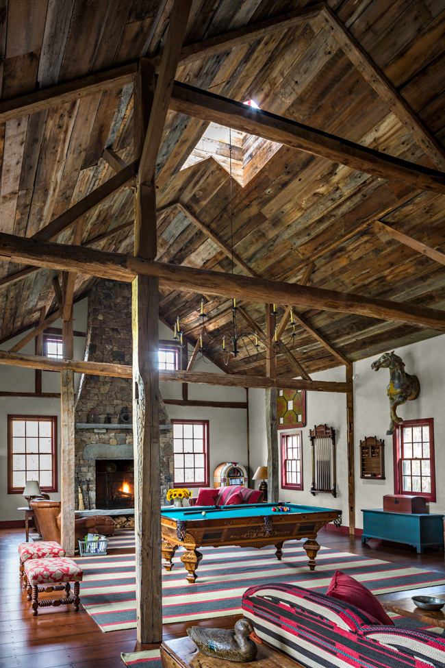 A Neglected Barn Is Turned Into A Family Entertainment Center