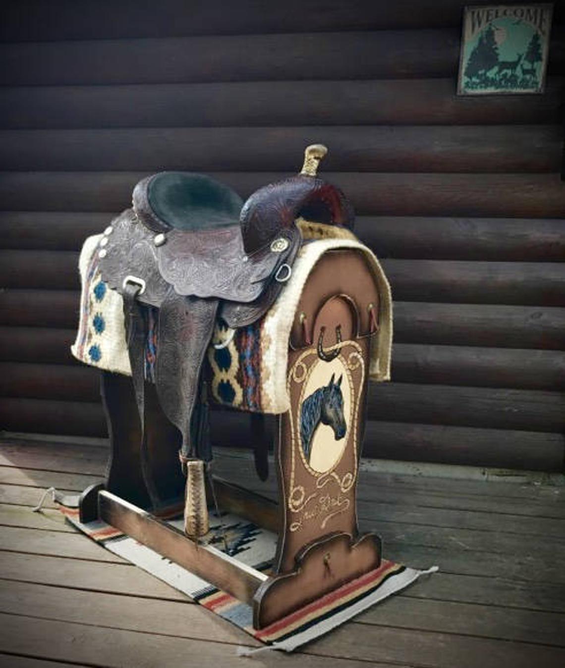 9 Beautiful Saddle Stands for the Home or Barn - STABLE STYLE