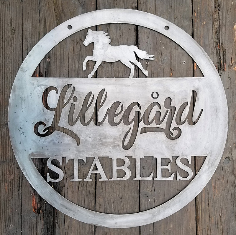 Find The Perfect Sign For Your Horse Farm Stable Style