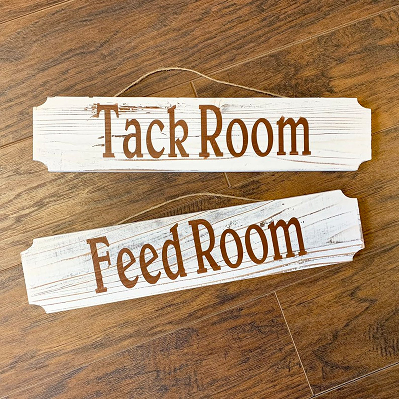 The Perfect Tack Room Sign for Your Barn - STABLE STYLE